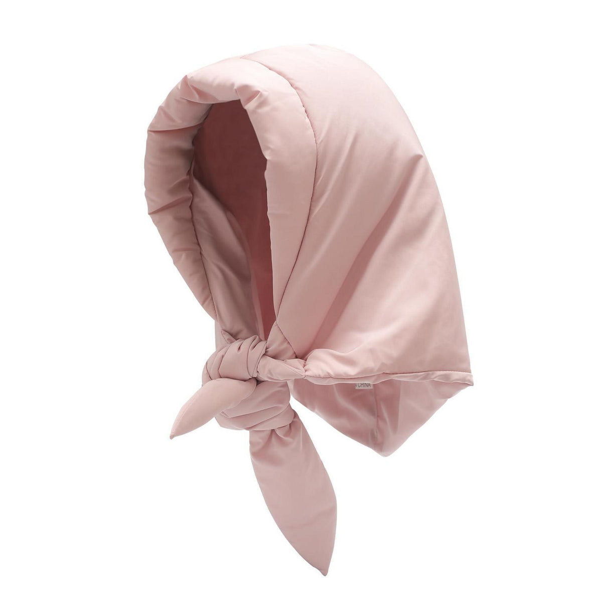 Damen Winter Beanie Mütze winddicht mit Halskragen Rosa