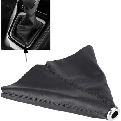 Schaltknauf-Abdeckung in Lederoptik – Universal & Stilvoll Schwarz