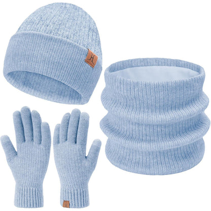 Unisex Winter Mützen & Schal Set – Warm & Stylisch