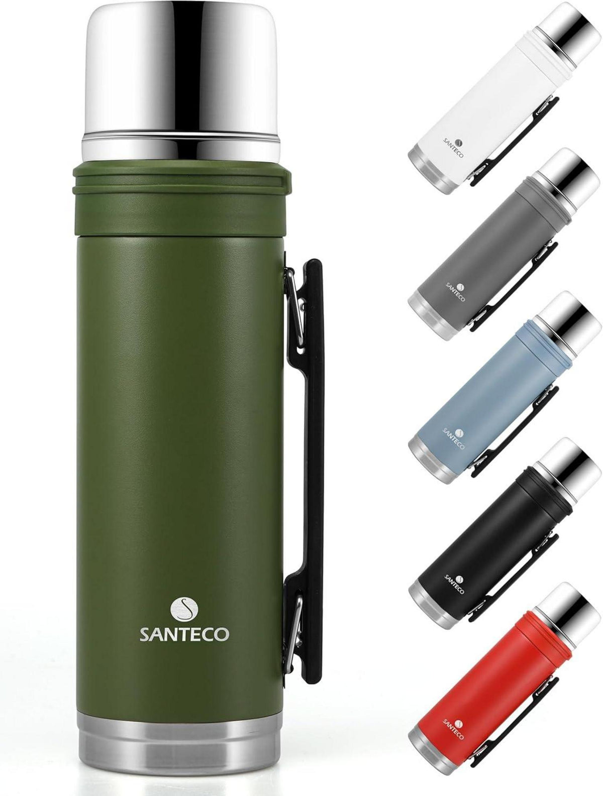 Isolierflasche Thermoskanne Trinkbecher Edelstahl Auslaufsicher BPA