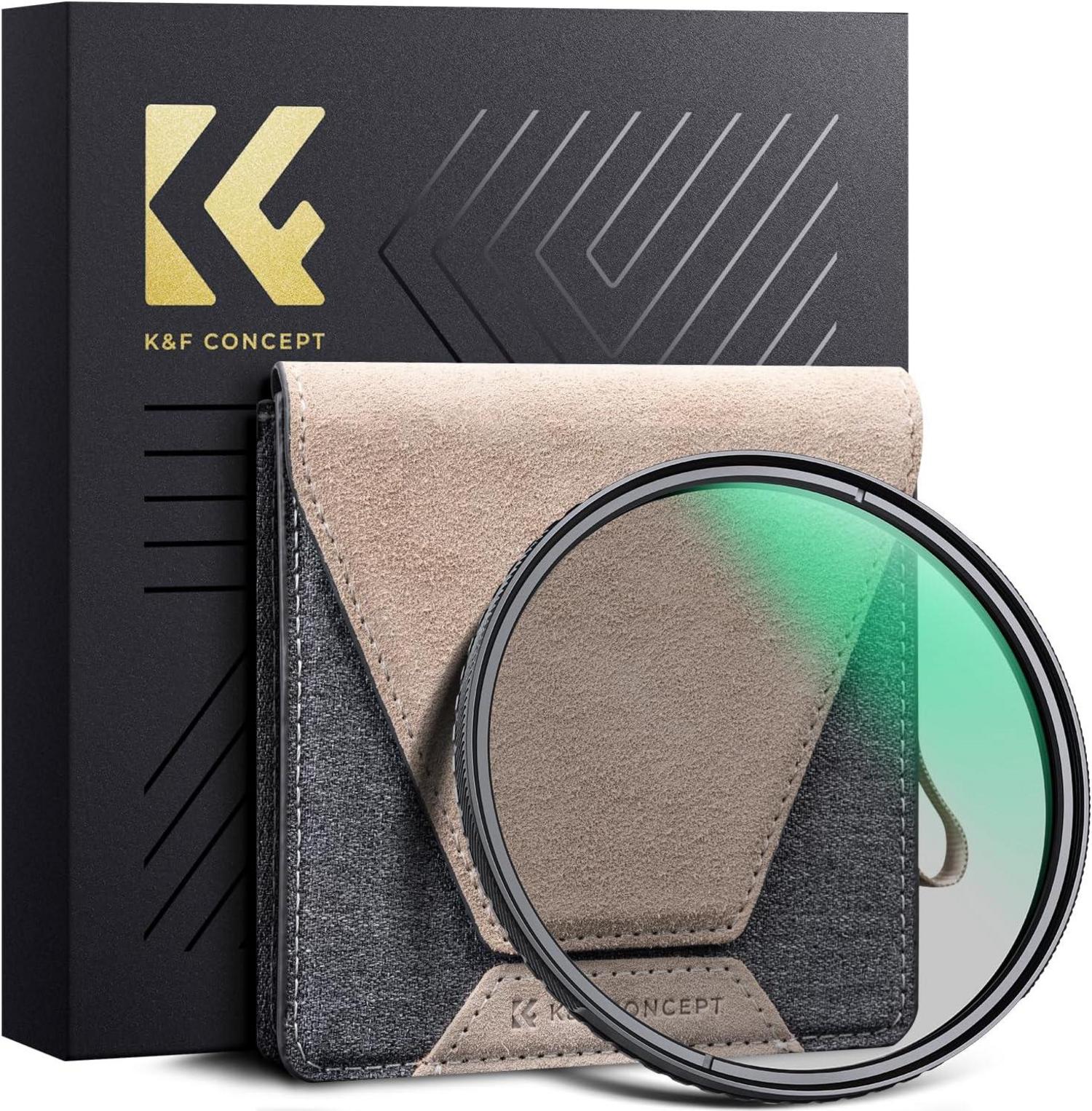 Polfilter 62mm CPL Filter Zirkular Slim Optisches Glas HD