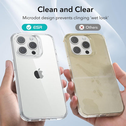iPhone 15 Pro Hülle Klar Silikon Dünn Stoßfest