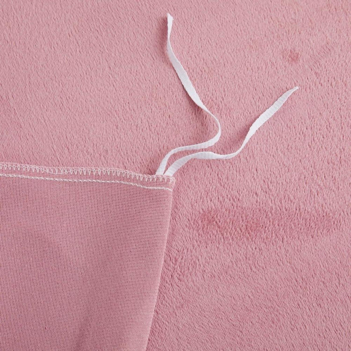Flauschige Winter Bettwäsche Set Rosa 135x200cm