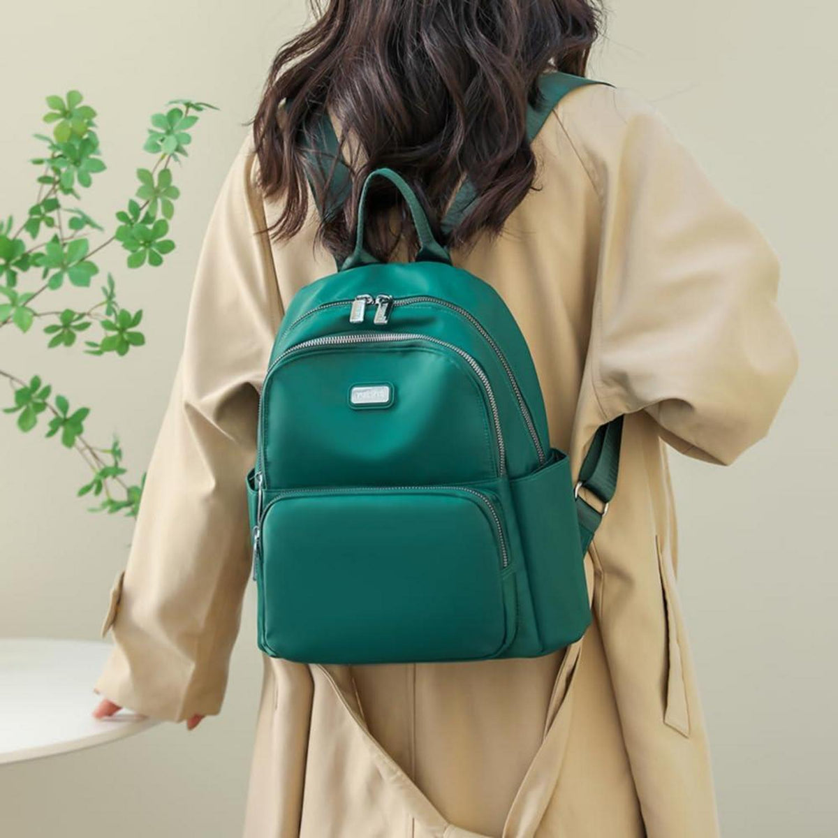 Damen Schulrucksack Klein Saphirblau – Wasserdichter Daypack