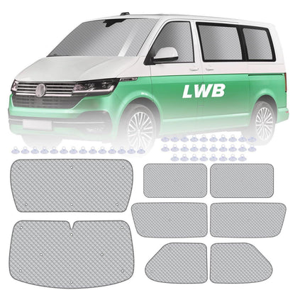 Thermo-Matten Set VW T4 LWB – Sonnenschutz für Wohnmobil & Auto