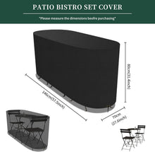 Funshot Bistro Set Abdeckung 420D Oxford Gewebe 146x70x80cm