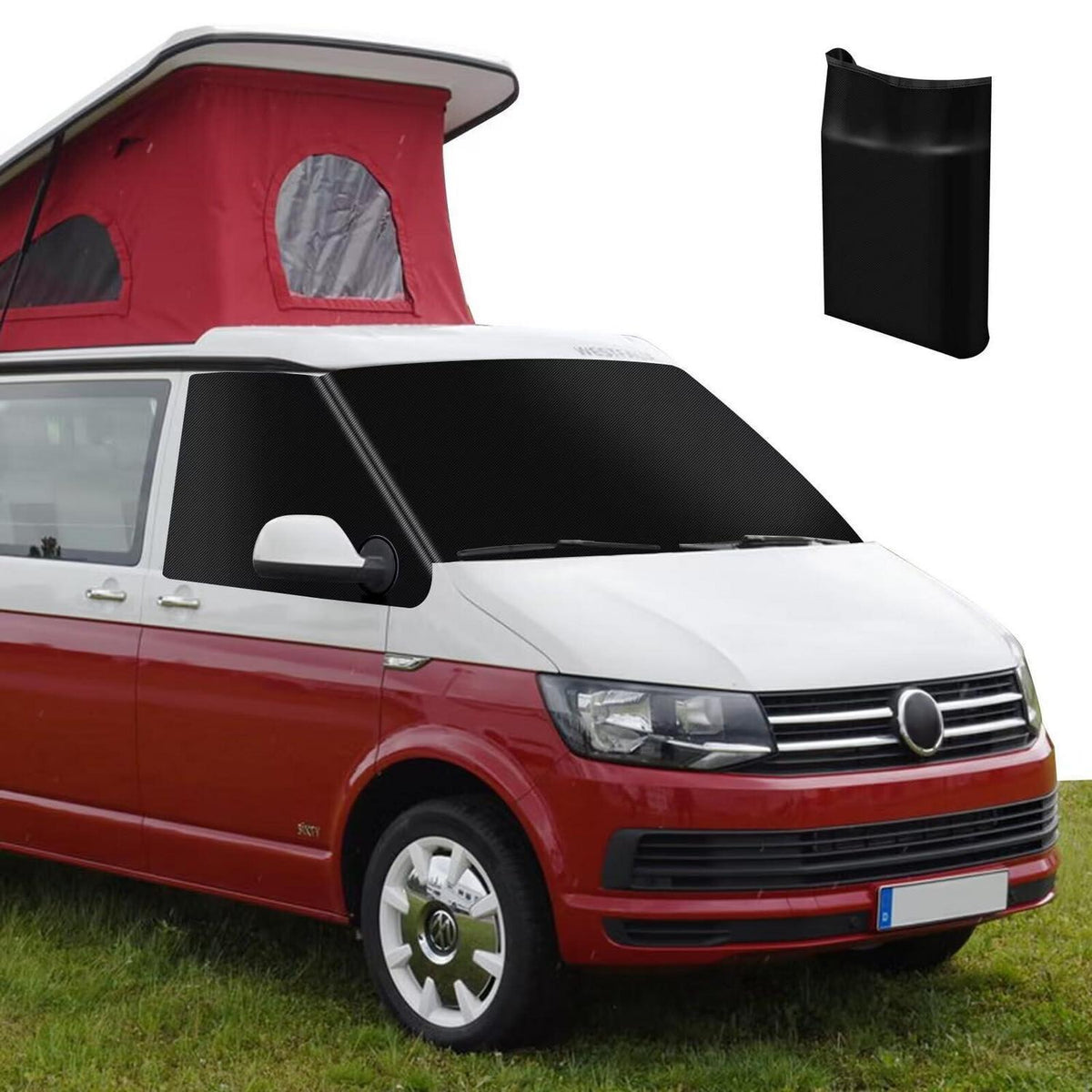 VW T4 Frontscheibenabdeckung – Wasserdicht & Verdunkelnd