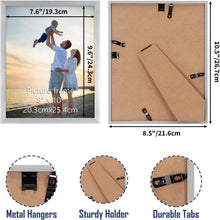Bilderrahmen 20x25 cm 18er-Set Wand Tisch Geschenk Silber