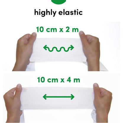 Elastische Universalbinde 10cm x 4m – 2er Set