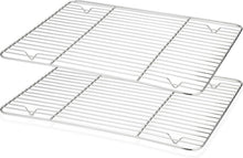 Abkühlgitter Set Edelstahl Kuchengitter Rechteckig 29,5x23cm