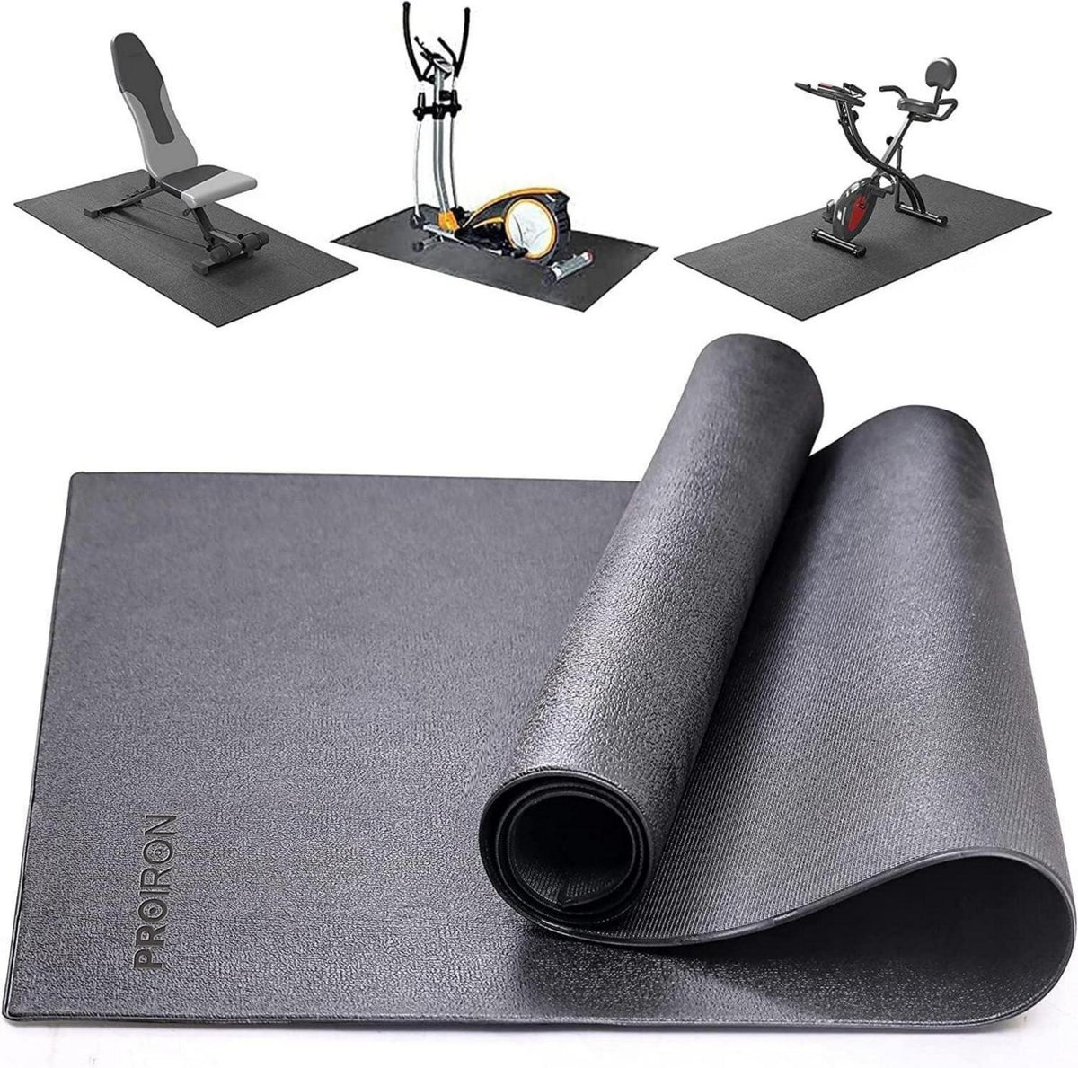 Bodenschutzmatte Fitness 5mm - Laufband Schutzmatten Yogamatte