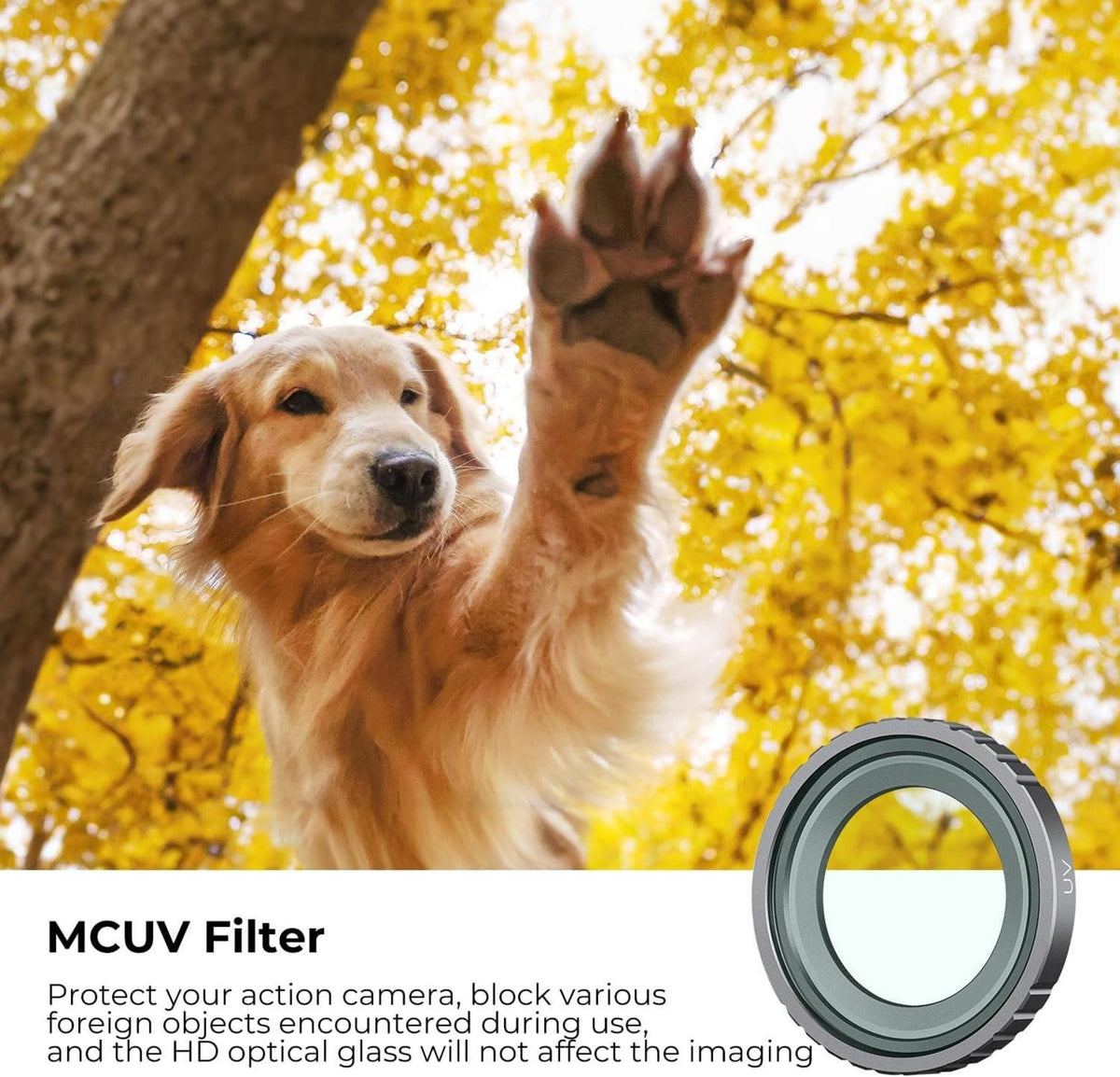 K&F Concept Insta360 GO 3 Filterset UV CPL ND4 Filter