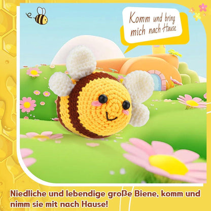 Häkelset Biene für Anfänger | Komplett mit Anleitung & Video