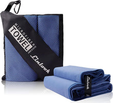 Microfaser Handtücher Set schnelltrocknend kompakt für Travel Yoga