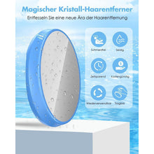 Nano Kristall Haarentferner Tragbar Schmerzfrei Blau