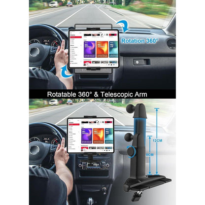 Tablet Halterung Auto CD Schlitz Verstellbar 4-13 Zoll