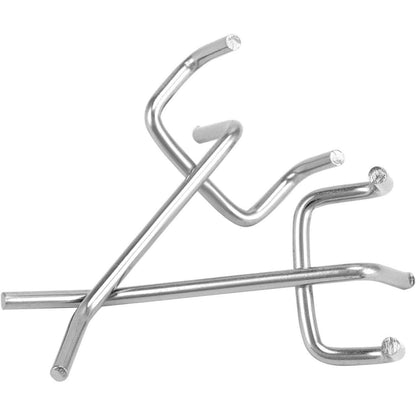 Lochwandhaken 7cm Edelstahl 50 Stück für Werkzeug und Displays