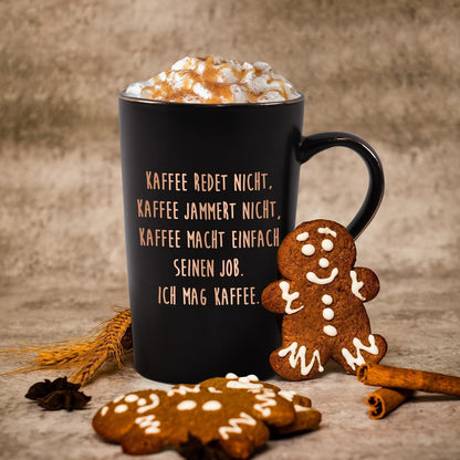Joymaking Lustige Kaffee-Tasse Geschenk 400ml schwarz - mit