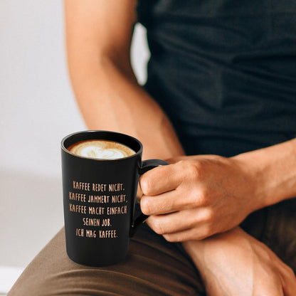 Joymaking Lustige Kaffee-Tasse Geschenk 400ml schwarz - mit