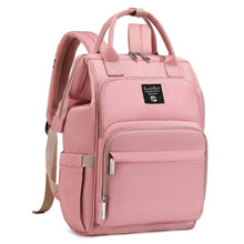 Baby Wickelrucksack mit wasserdichter Wickelunterlage und großer