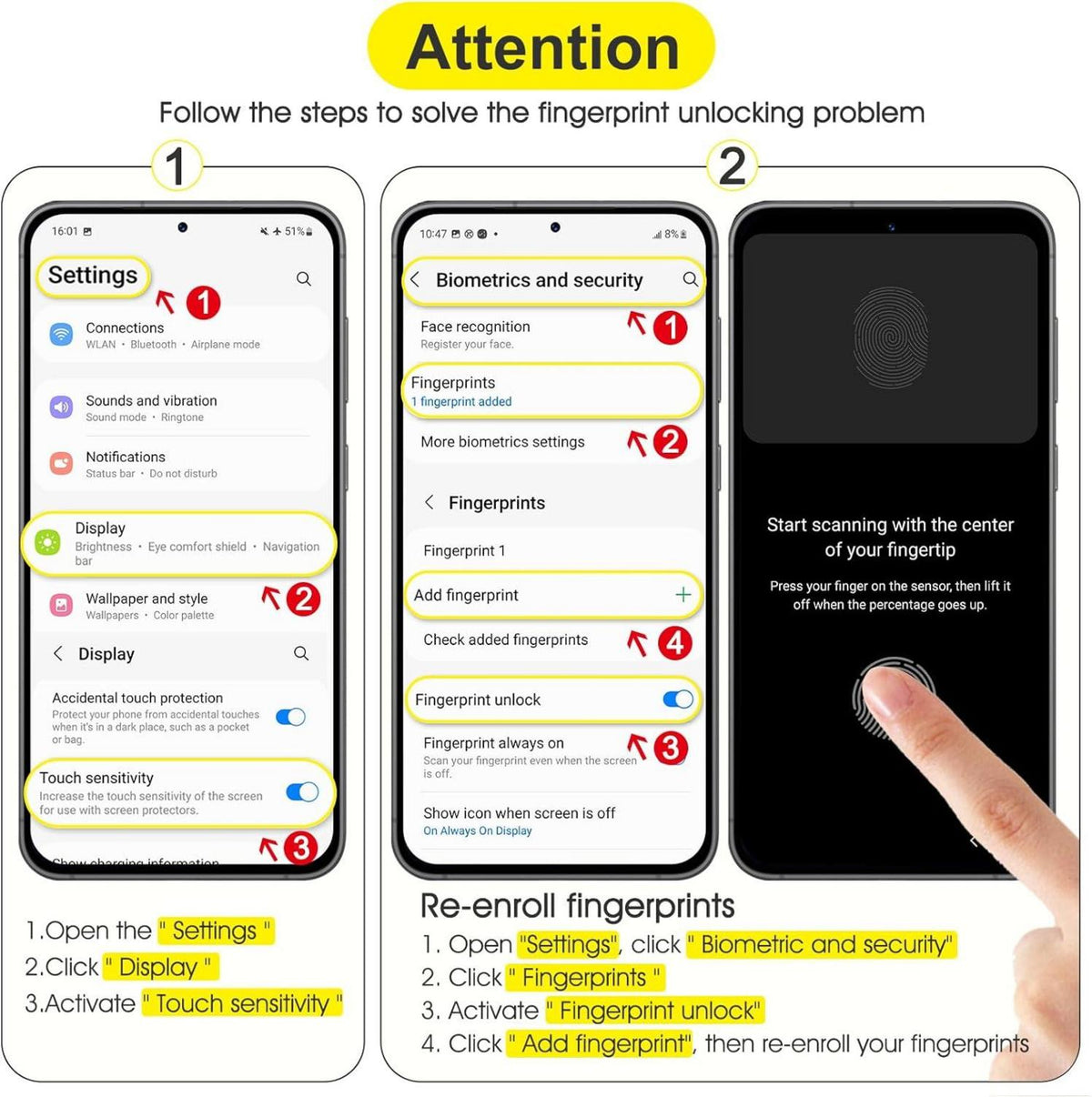 Panzer Schutzfolie für Samsung Galaxy S23 FE 5G - 2er Set
