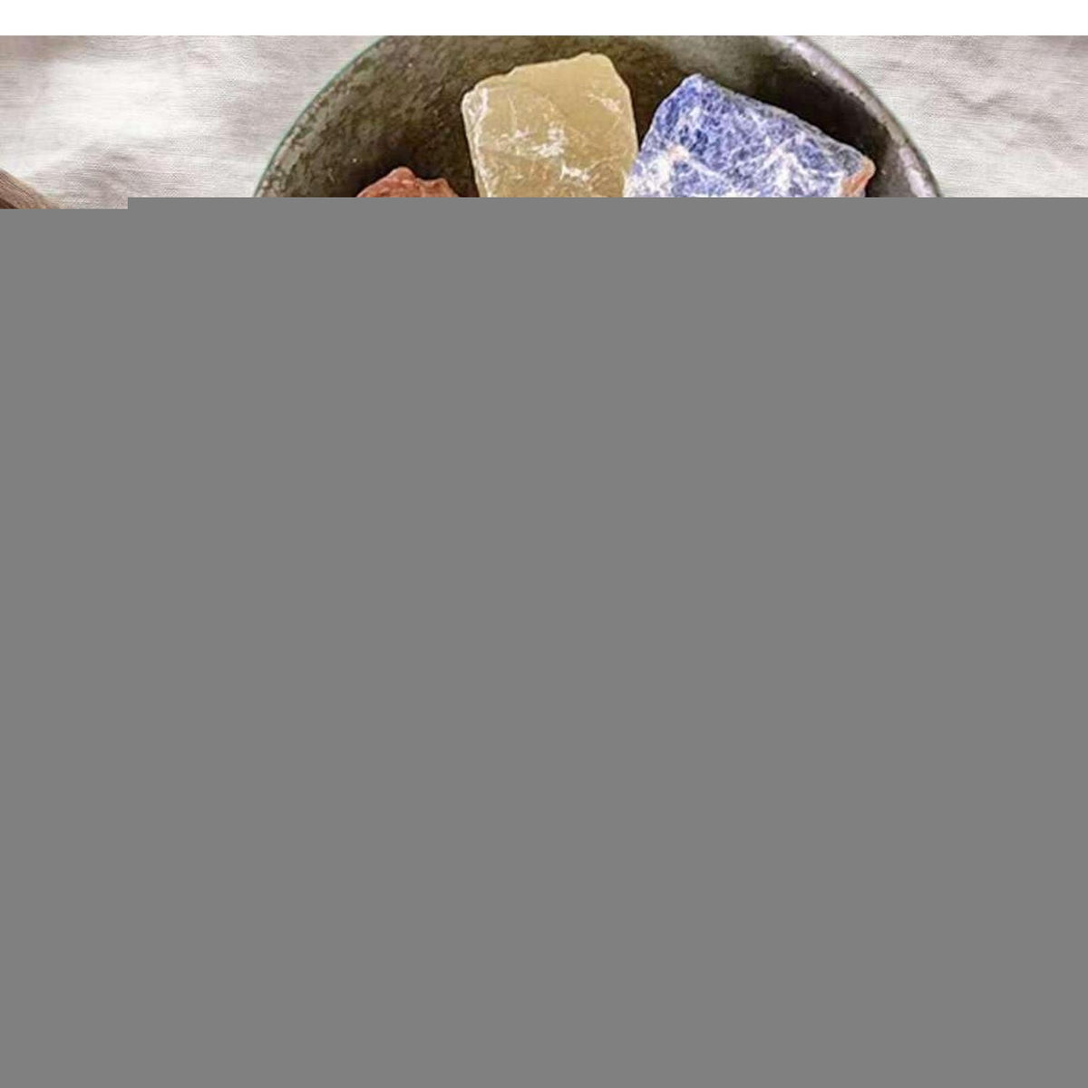 Amazonit Rohsteine Set – 4 Premium Wassersteine Naturkristalle