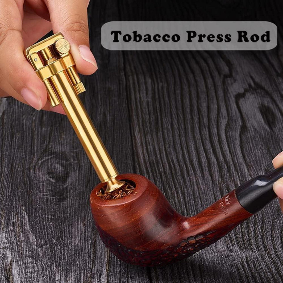 Vintage Feuerzeug Winddicht Gold-Messing