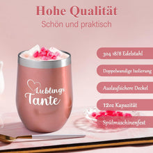 Livole Tante Geschenk 350ml Kaffeebecher to Go Thermo