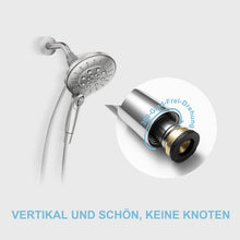 PVC Brauseschlauch 1,8m Weiß - Hochwertiger