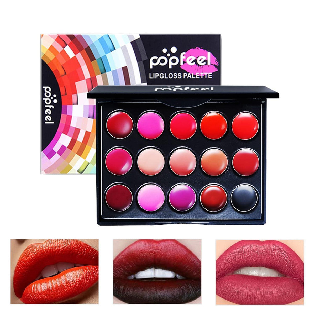 Make-up Set Damen – Komplett Schminkset für Gesicht, Augen & Lippen