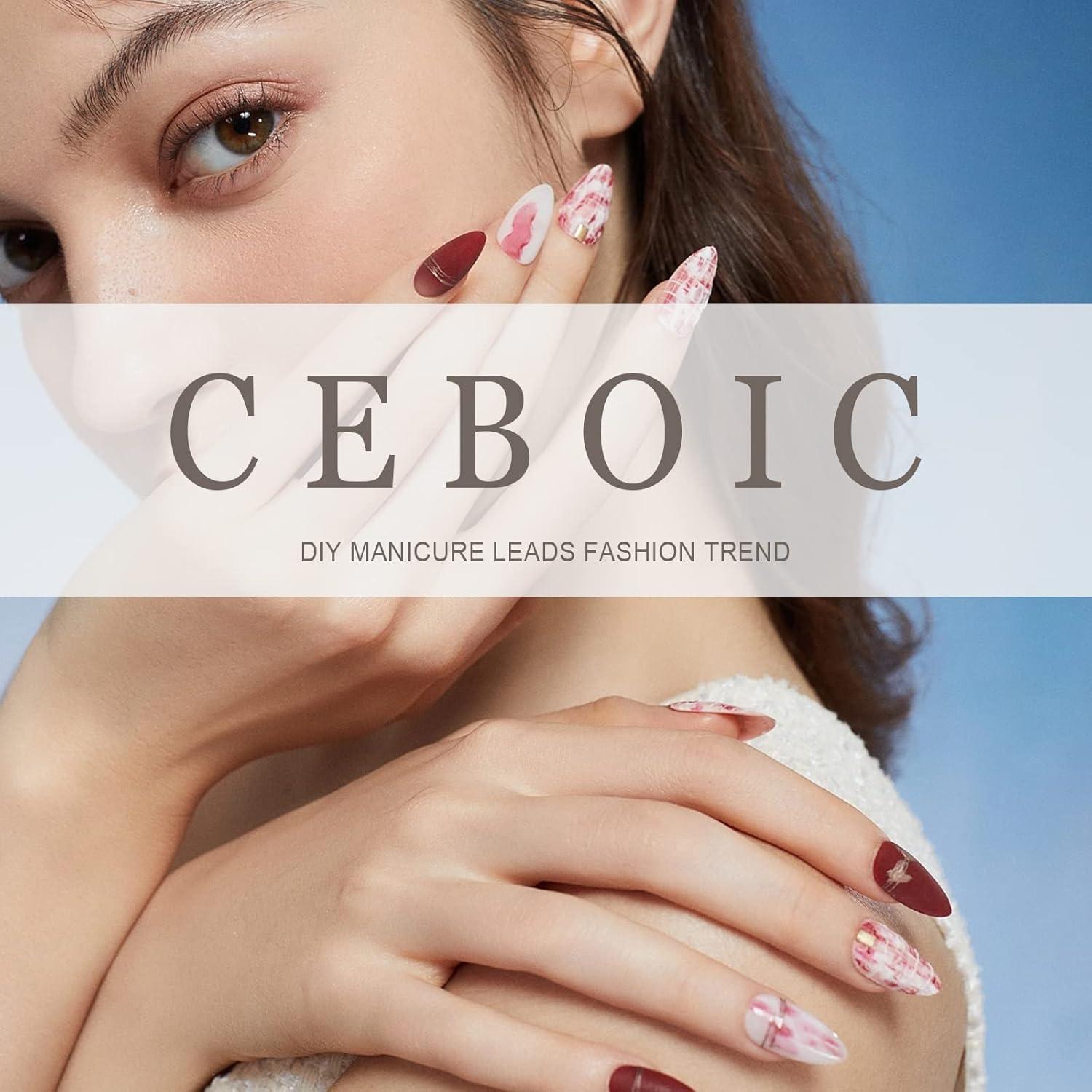 24x Acryl Nägel French Tips Rosa Square Full Cover Ballerina Mittellang