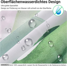 Duschvorhang Grün Blätter 150x180cm Antischimmel
