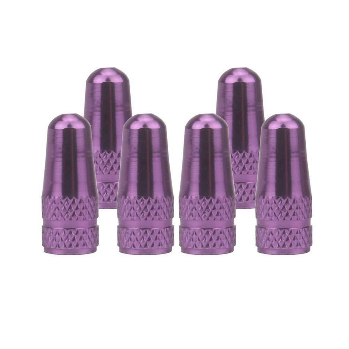 Fahrrad Ventilkappen Staubschutz Violett - Aluminiumlegierung