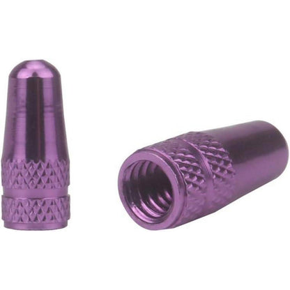 Fahrrad Ventilkappen Staubschutz Violett - Aluminiumlegierung