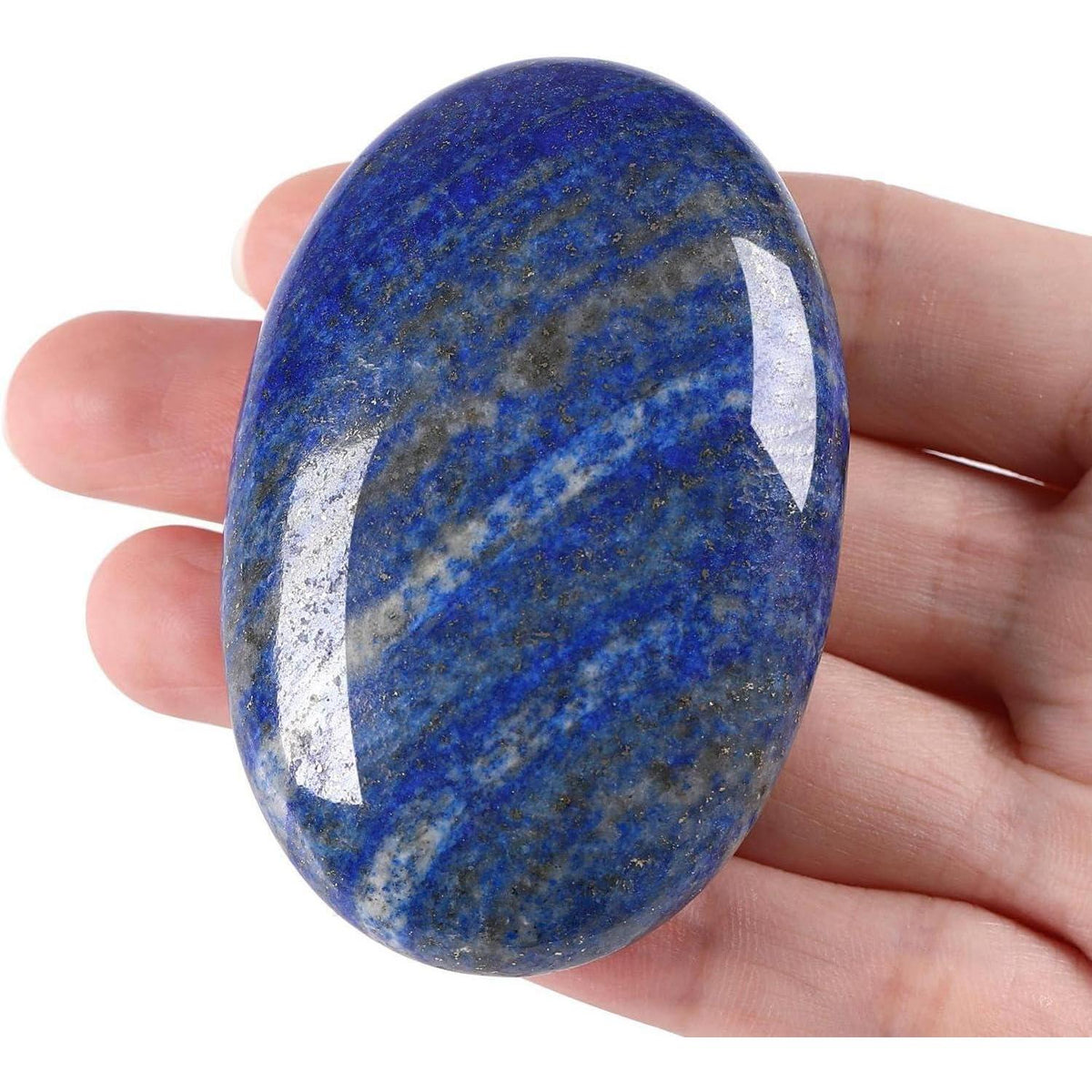 Großer Lapislazuli Kristall Stein – Sorgenstein für Meditation & Entspannung