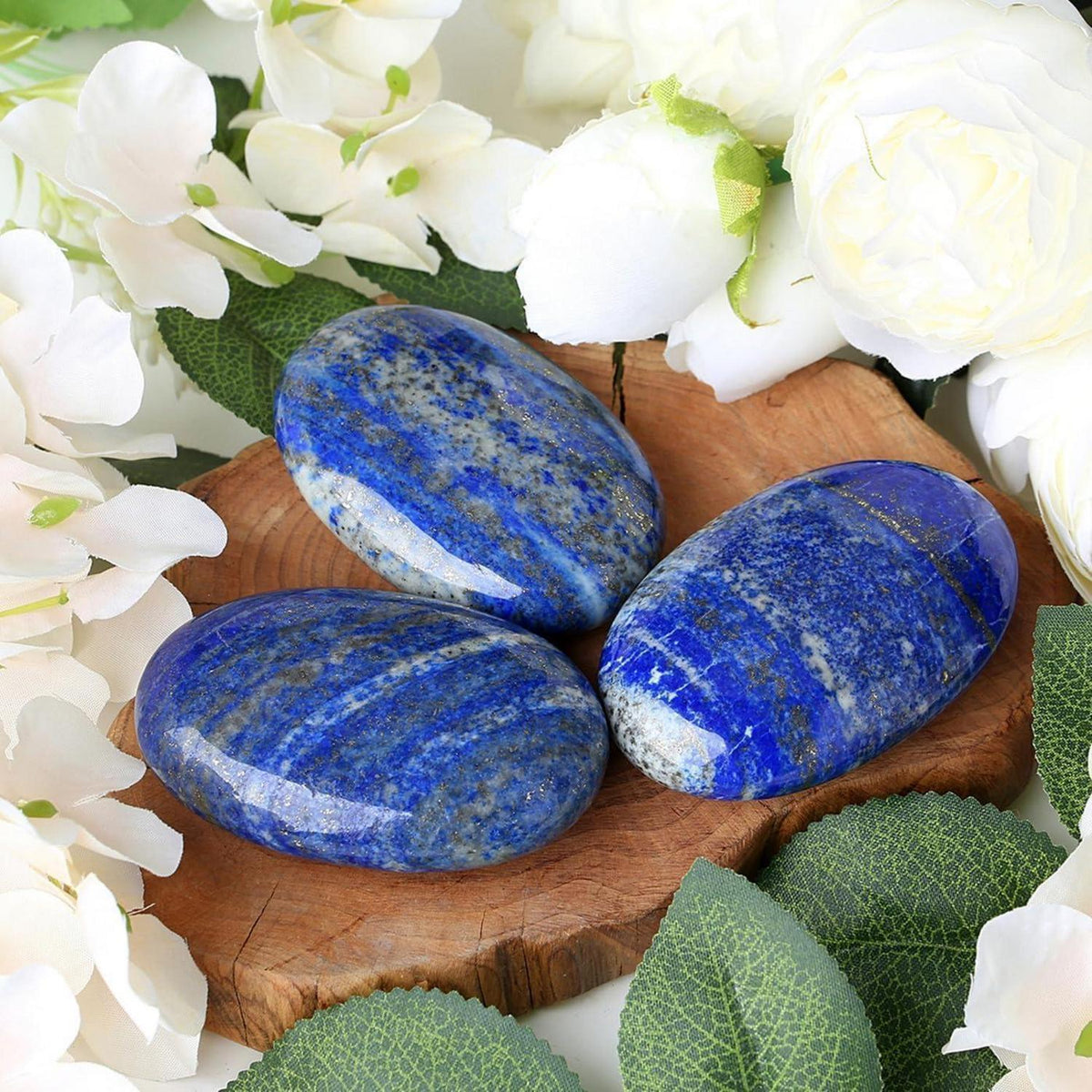 Großer Lapislazuli Kristall Stein – Sorgenstein für Meditation & Entspannung
