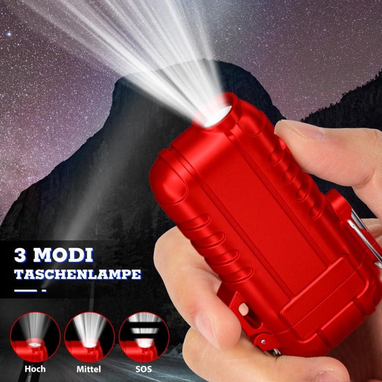 LcFun Elektrisches Feuerzeug USB C Flexibler Hals, Wiederaufladbar