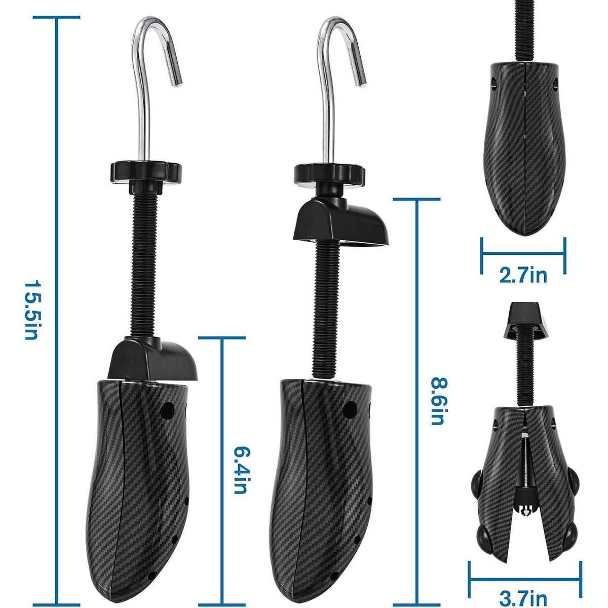 Schuhspanner für Damen & Herren, 4-Wege Schuhdehner verstellbar