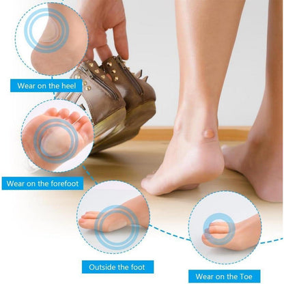 Blasenpflaster Hydrogel Wasserdicht für Ferse & Zehen (16 Stück)
