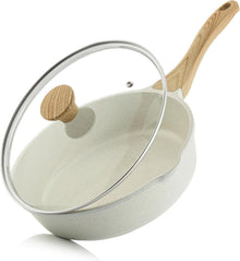 Keramik Bratpfanne mit Deckel Induktionskompatibel 28 cm