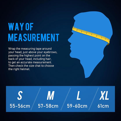 Integralhelm Erwachsene ECE Zertifiziert Atmungsaktiv Grau 57-58cm
