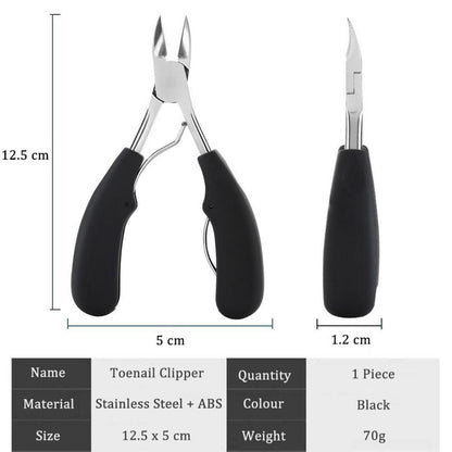 Professionelle Metall Nagelzange aus Edelstahl - für dicke