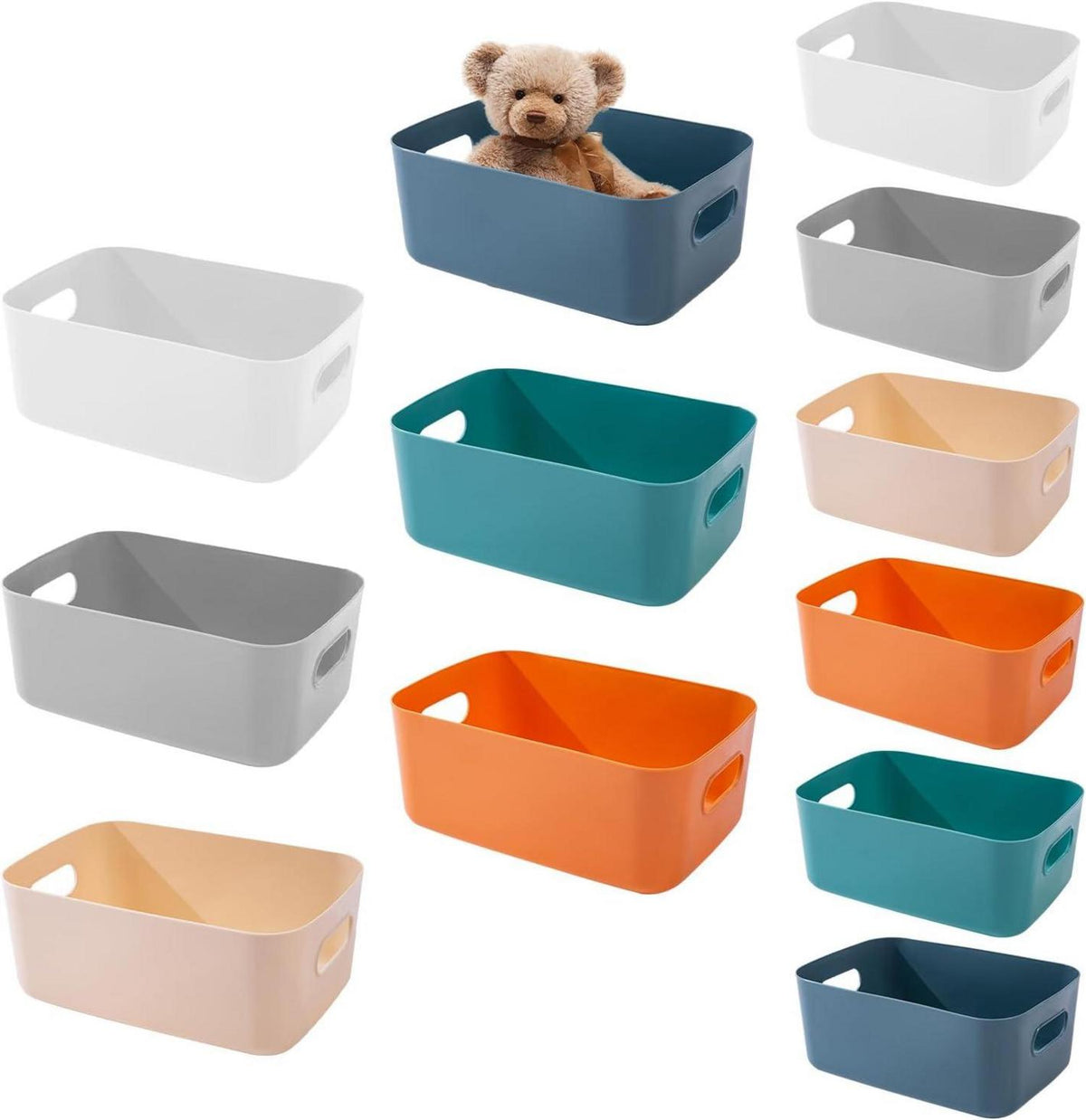 Aufbewahrungsboxen Kunststoff Aufbewahrungsboxen mit Griff und Deckel