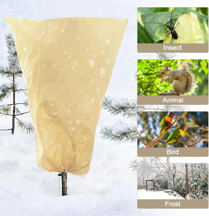 Pflanzenschutz Winter 80x120cm 2er Set Frostschutz für Pflanzen Palmen