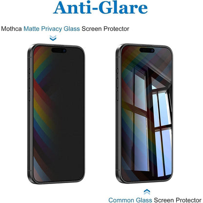 Mothca Matt Sichtschutz iPhone 15 Pro Max 6,7 Zoll