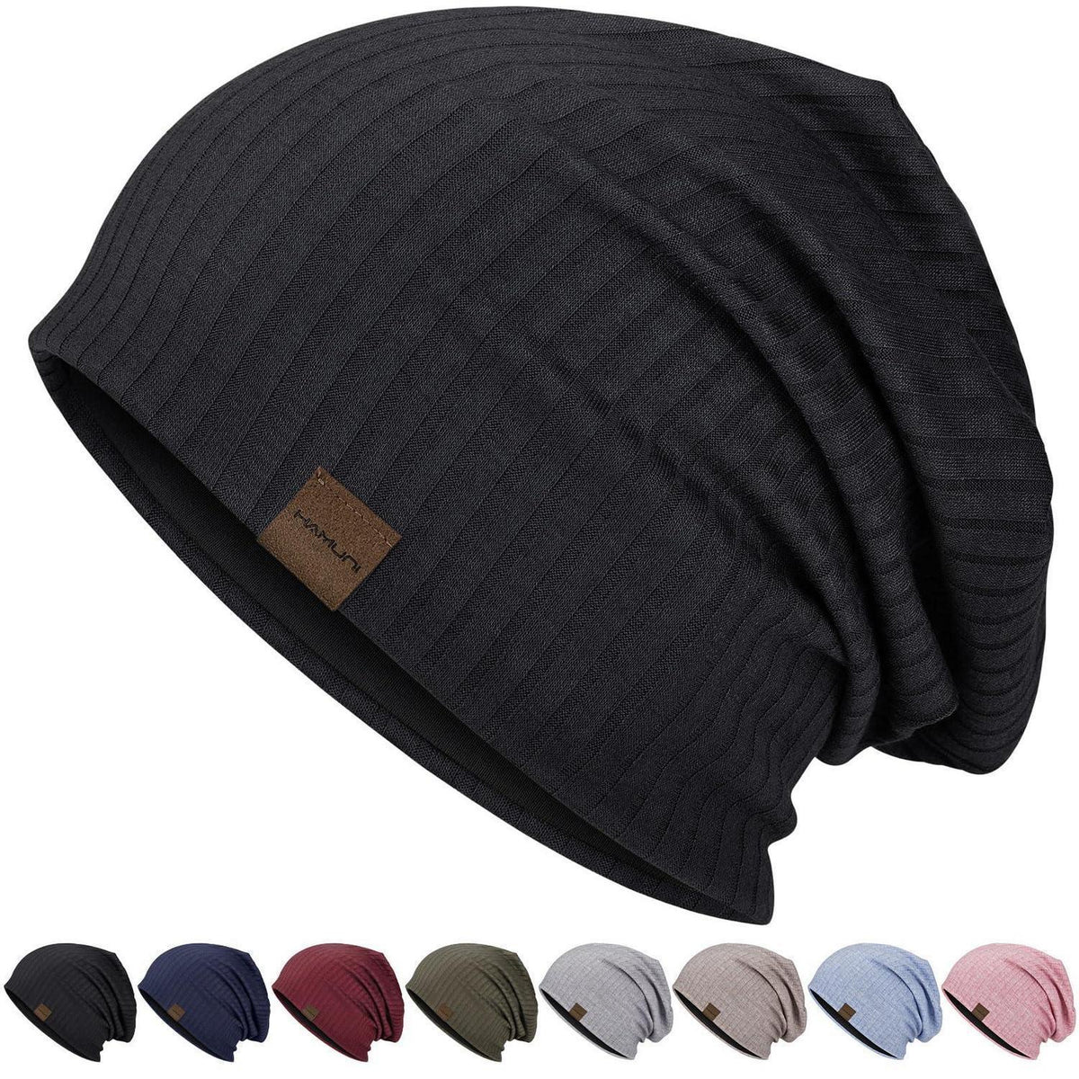 Slouchy Beanie Mütze – Weiche, Atmungsaktive Unisex Kopfbedeckung