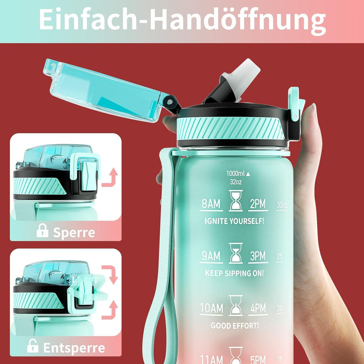 Sport-Trinkflasche mit