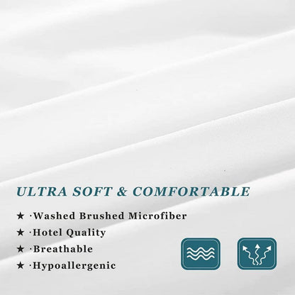 Mops Kinderbettwäsche Set 135x200 cm 4-teilig Mikrofaser