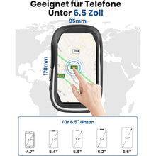 Handyhalterung Fahrrad Wasserdicht 360° Drehbar 4.7-6.5 Zoll