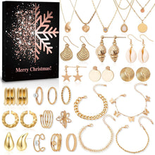 Adventskalender Schmuck 2024 Mädchen Frauen Weihnachtskalender